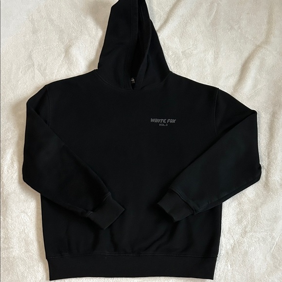 White Fox Boutique Black Hoodie - Picture 3 of 3